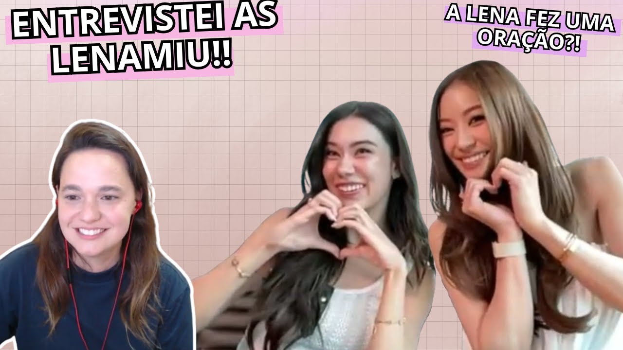 DESCOBRI QUAL FOI A ORAÇÃO DA LENA! | ENTREVISTEI LENAMIU, AS PROTAGONISTAS DE MY SAFE ZONE!