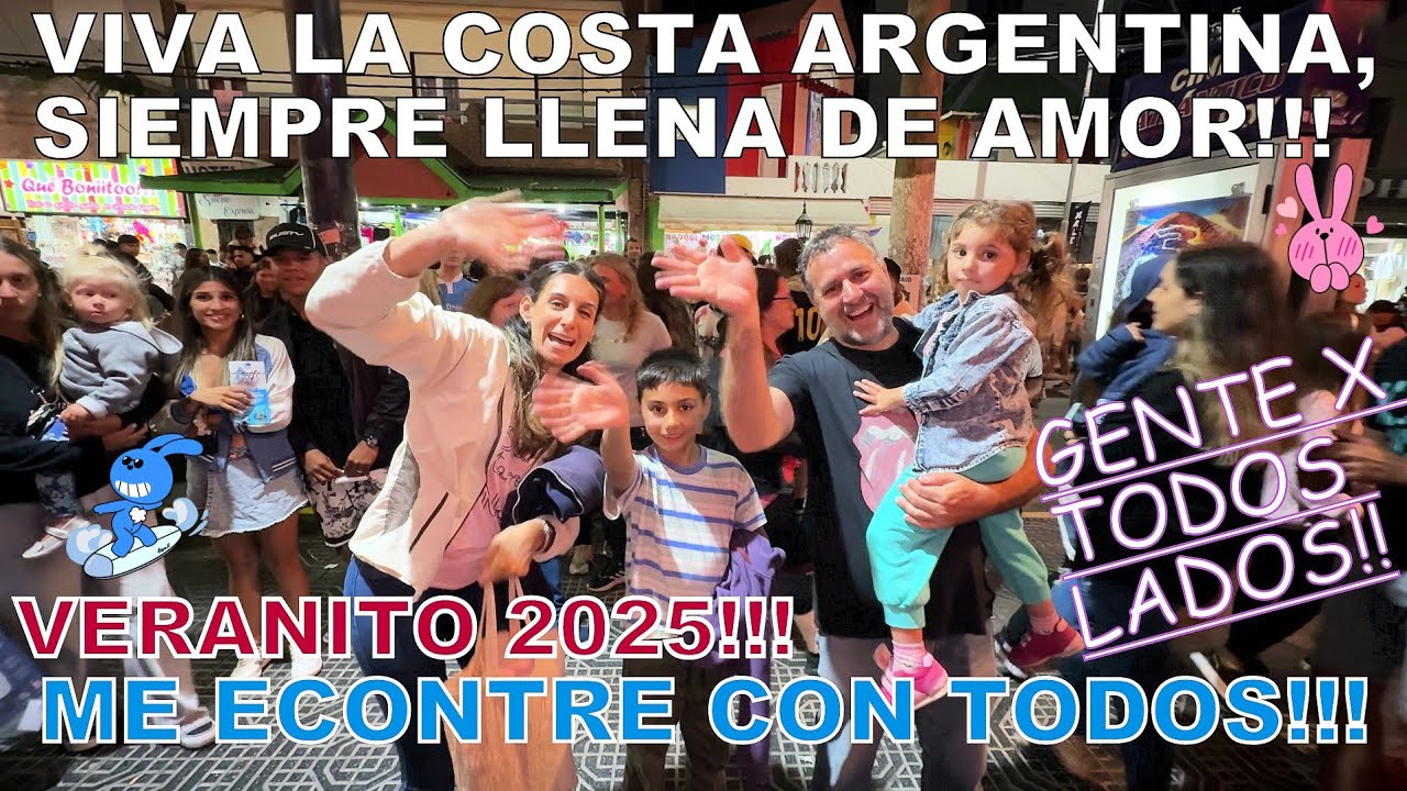 Summer Nightlife Argentina | Noche Loca De Verano En La Costa, Santa Teresita City Verano 2025 PDLC.