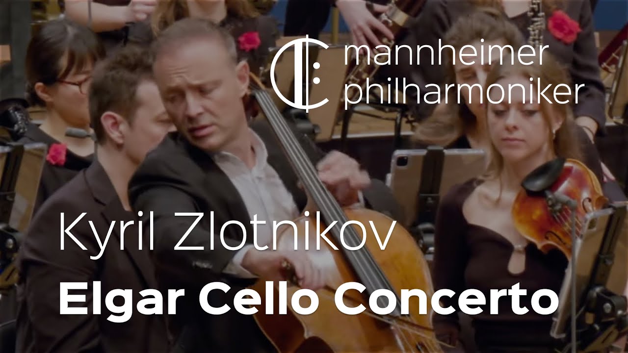 Elgar: Cello Concerto / Kyril Zlotnikov, Boian Videnoff - Mannheimer Philharmoniker