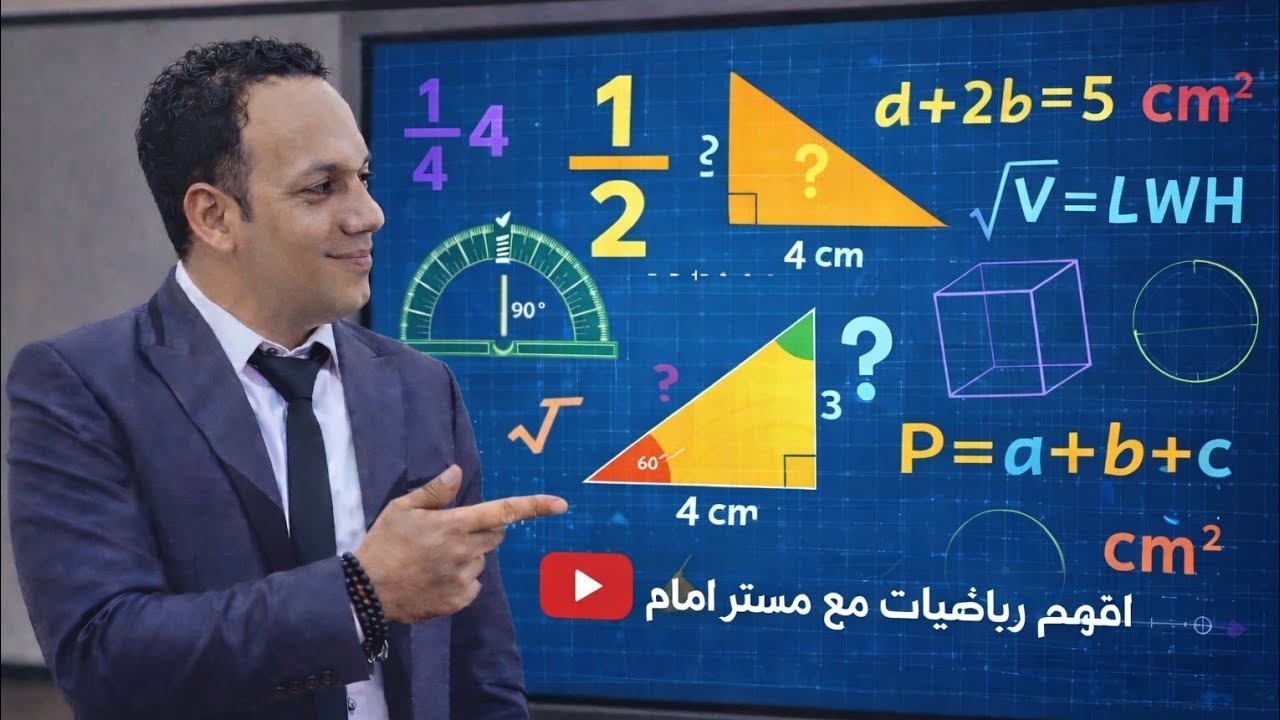 معامل التحويل الصف السادس الابتدائي راجع مع المستر 🔥