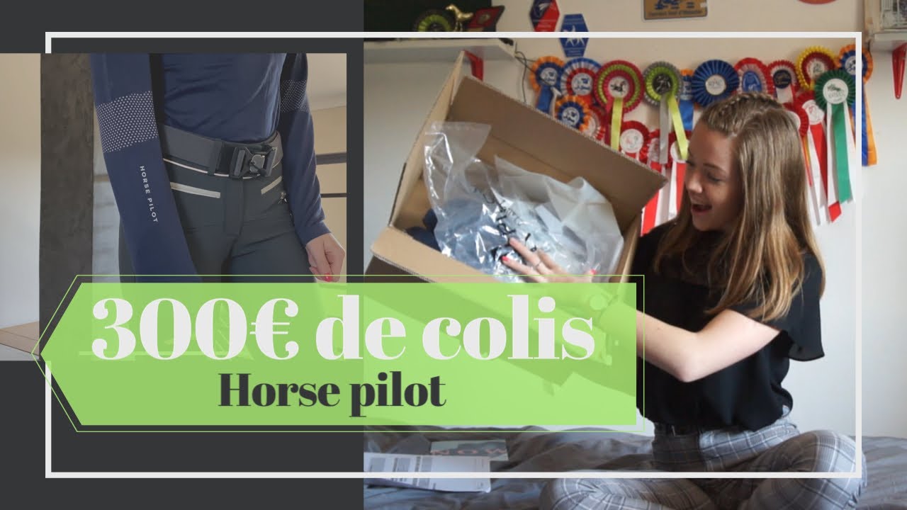 J’ouvre un colis Horse pilot !