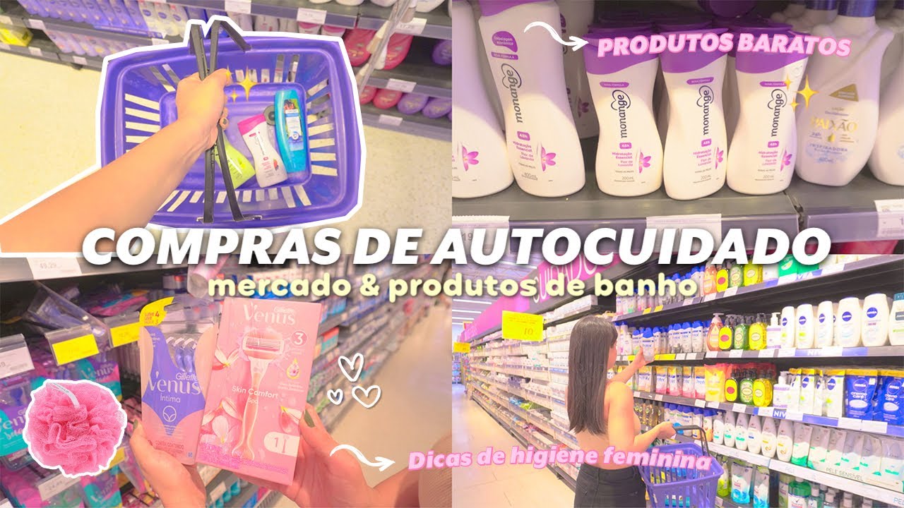 🎀VLOG COMPRAS DE AUTOCUIDADO & BANHO🍵💫