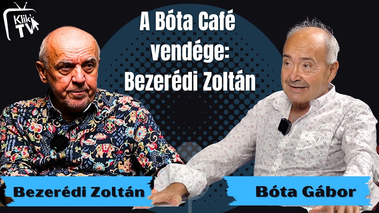 A Bóta café vendége: Bezerédi Zoltán