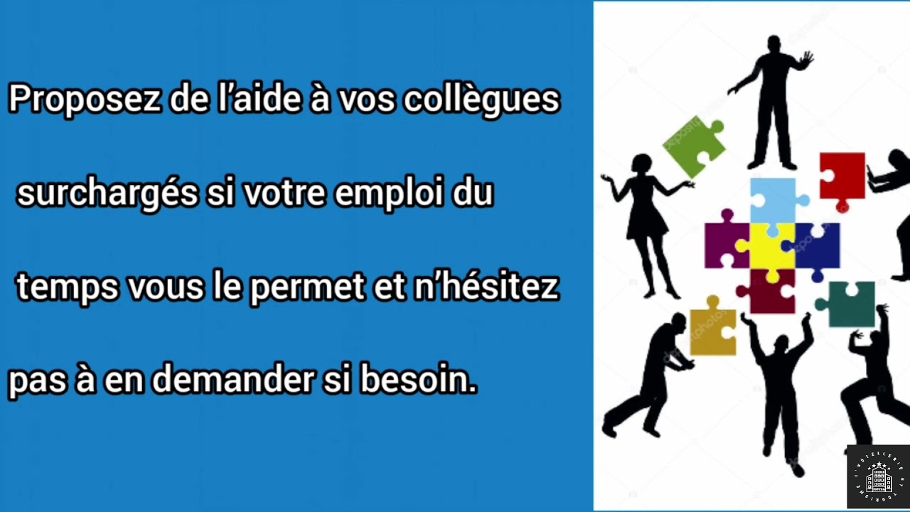 L'esprit D'équipe, Travailler En Groupe , روح الفريق, Team Spirit ,Relations Professionnelles 2021