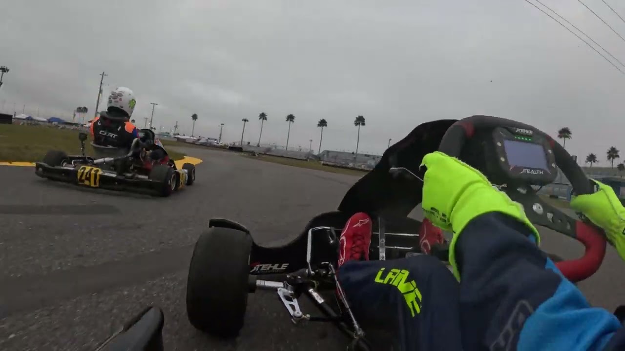 2025 WKA Daytona Kart Week LO206 Jr Practice 1 122825