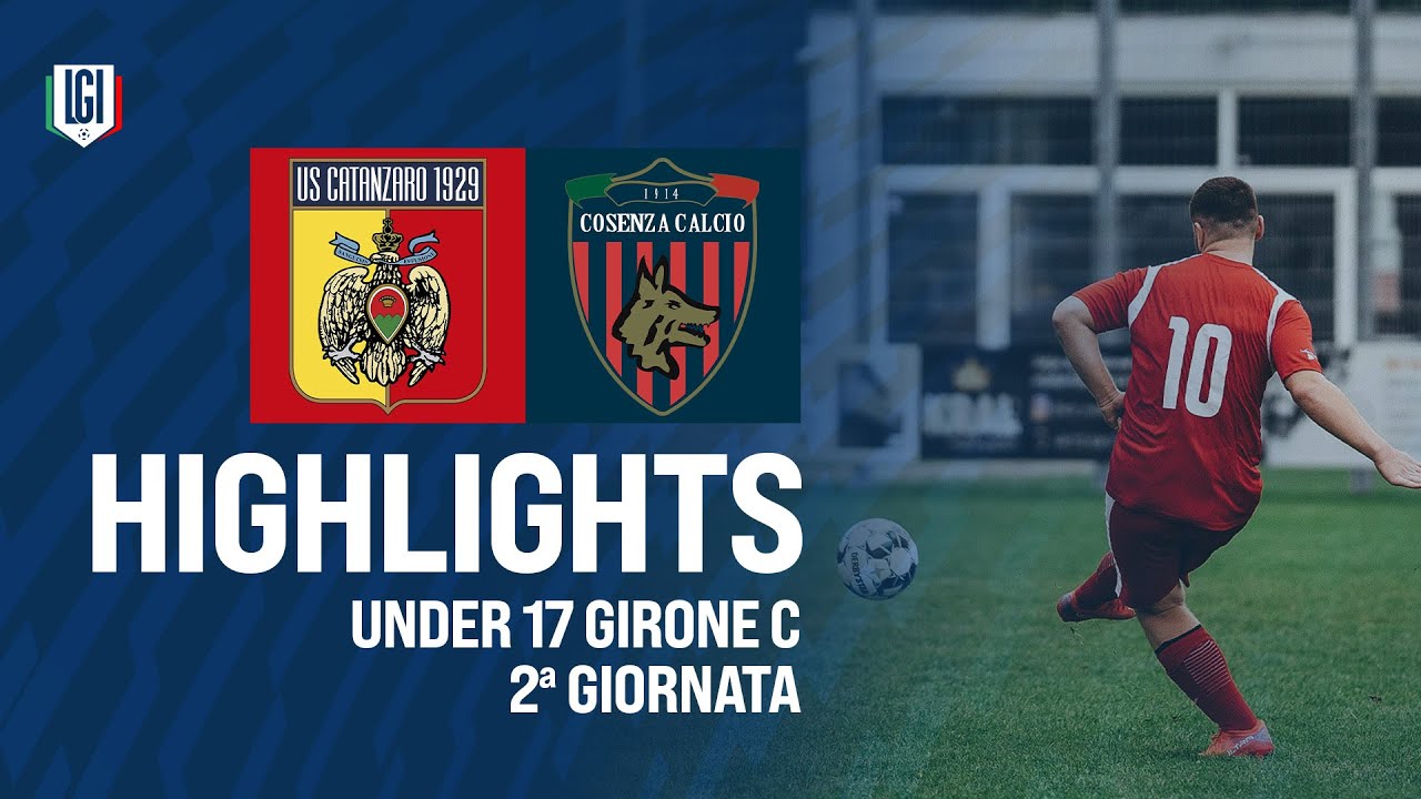 Highlights Catanzaro-Cosenza U17 A-B, 2ª giornata stagione 2024-25