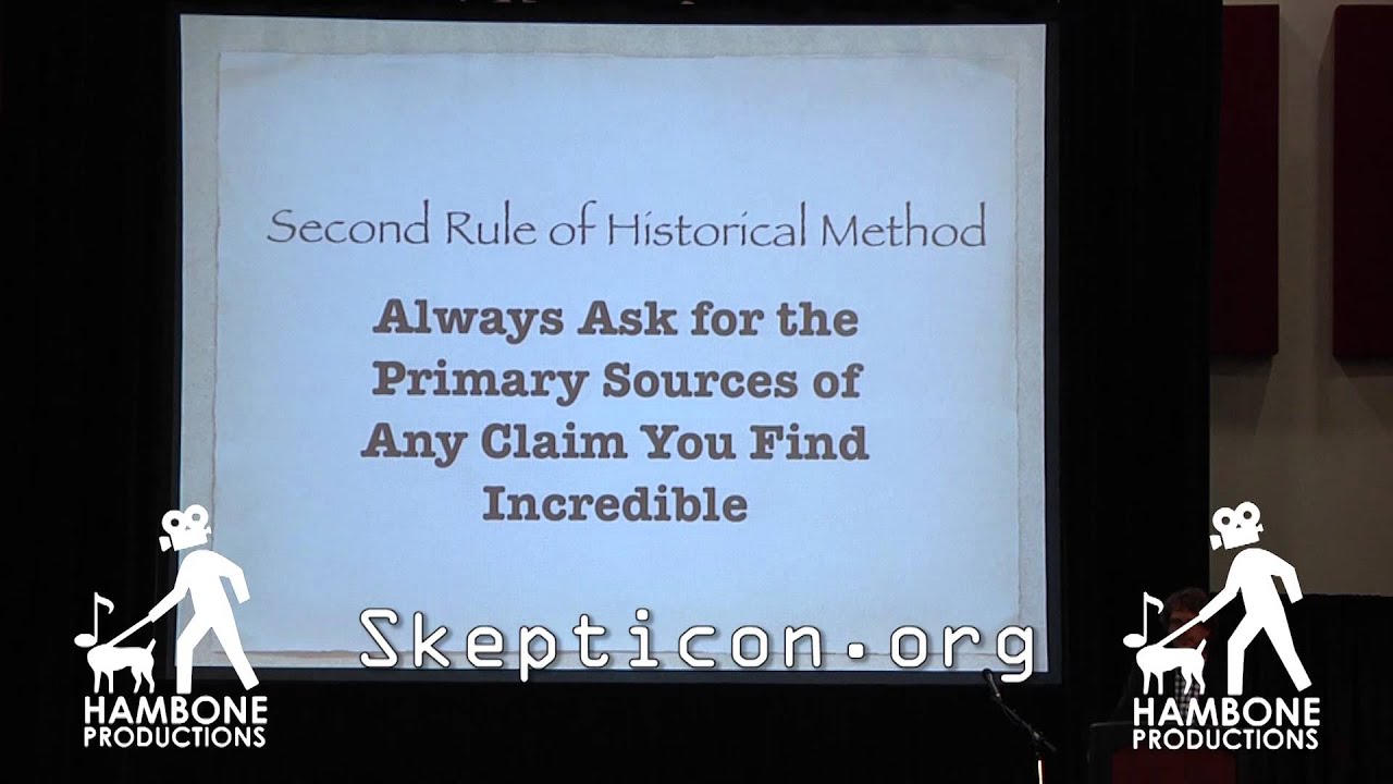 Miracles and Historical Method  -  Richard Carrier  -  Skepticon 5