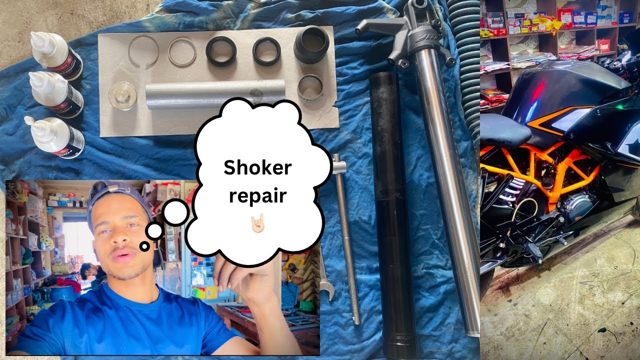 ktm rc front shocker repair? ktm duke fork oil seal change? By hideriderstudio 2023
