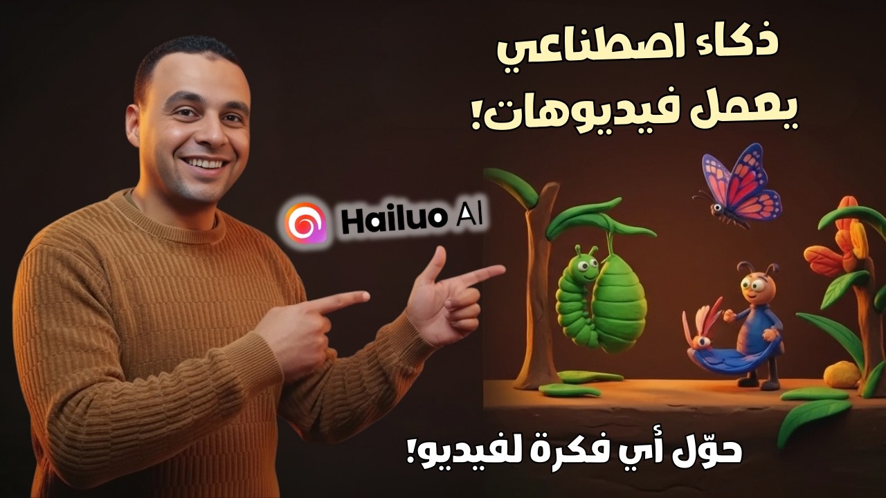 حوّل أي فكرة لفيديو في دقائق 🤯 شرح Hailuo AI لصناعة فيديوهات الأطفال و Stop Motion