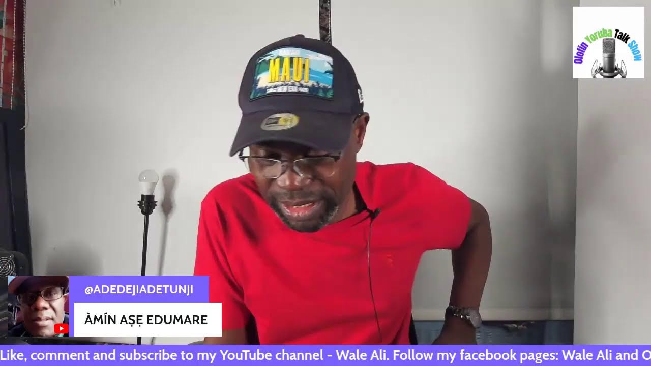 BI OMODE BASUBU AWO IWAJU BI AGBA BA FI ESE KO AWO EYIN..16/3/26