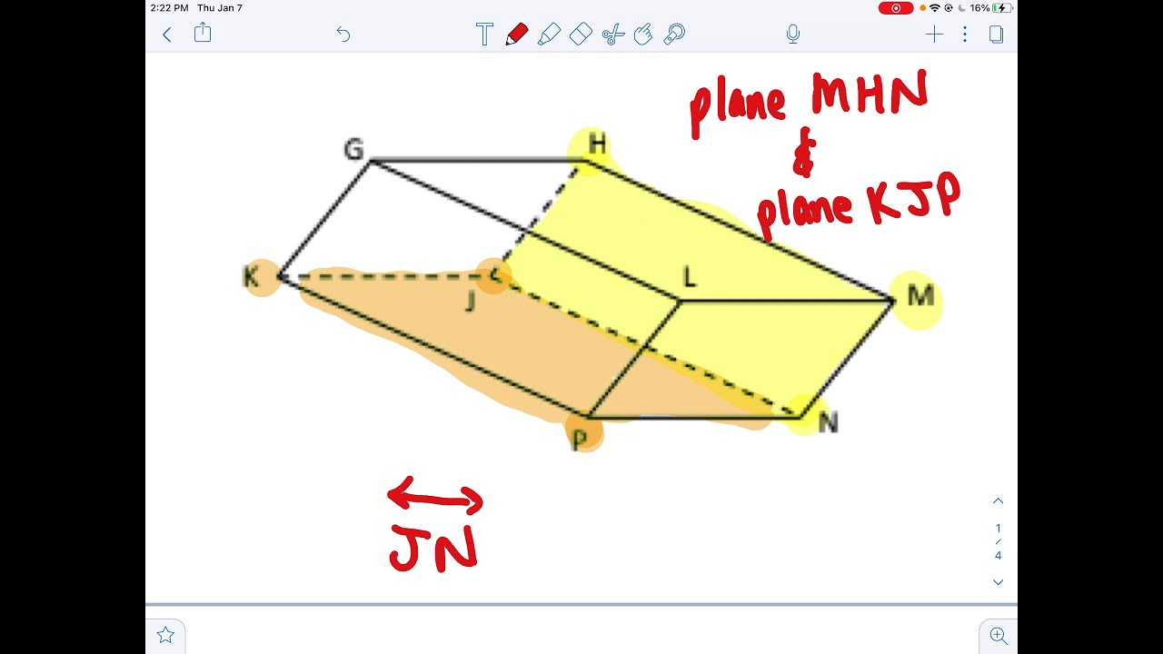 Geometry:  Finding intersections of planes