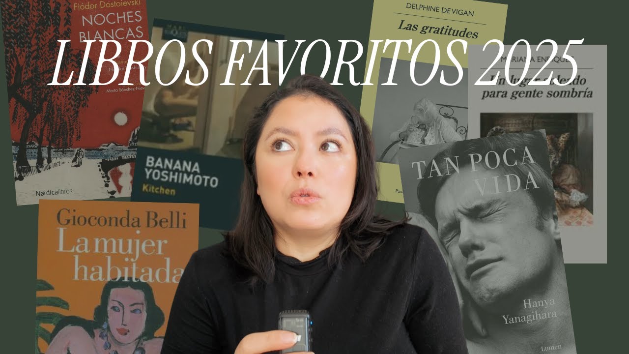 Mi TOP 5 Mejores Libros del 2025 📚 (Lloré, reflexioné y amé ❤️‍🩹) + Mención especial
