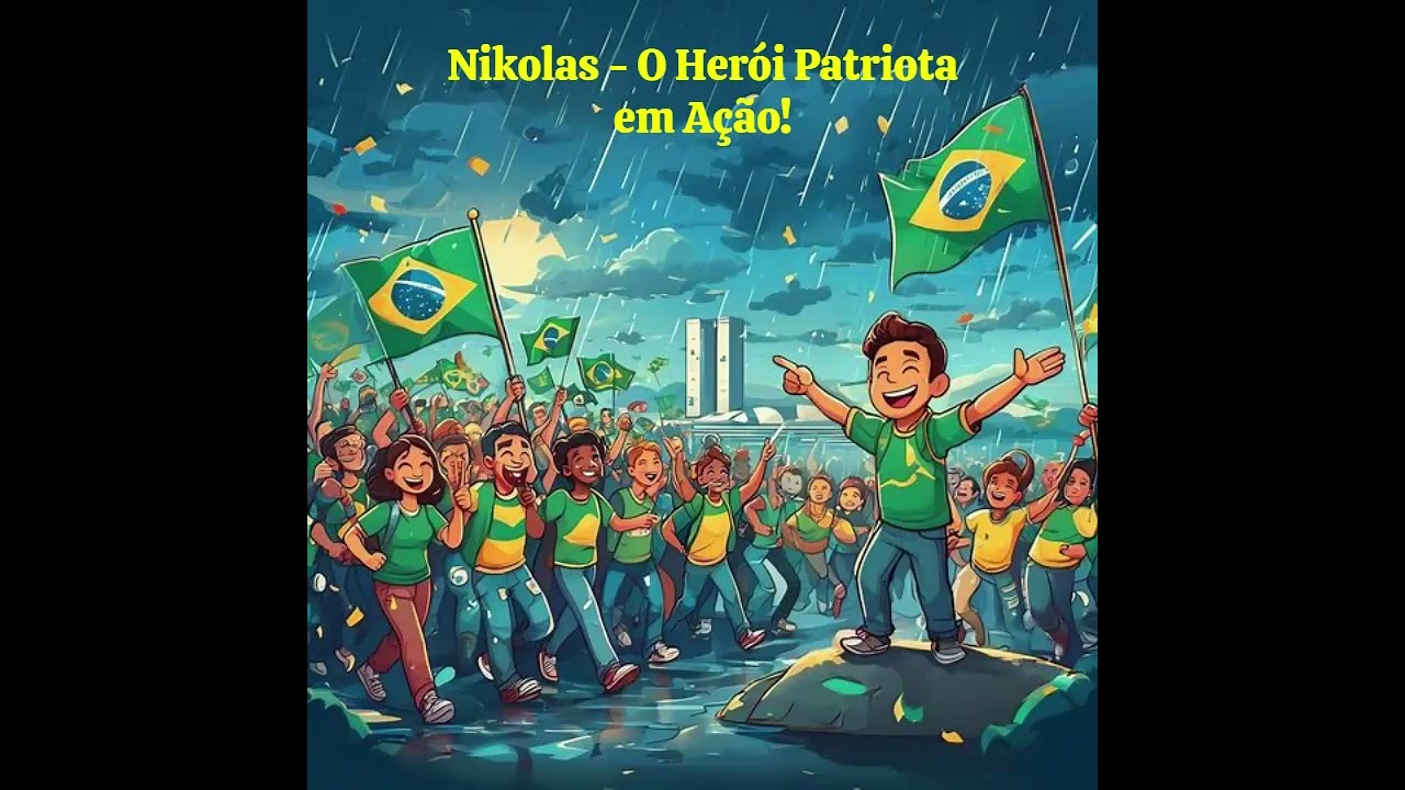 Nikolas O Herói Patriota em Ação! 👏👍🇧🇷🇺🇲