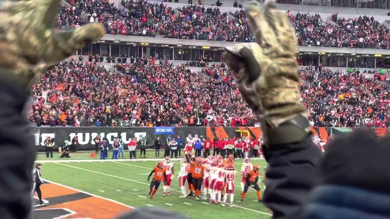 Bengals-Chiefs Game Winner by Shooter McPherson w/ Who Dey Chant!!!