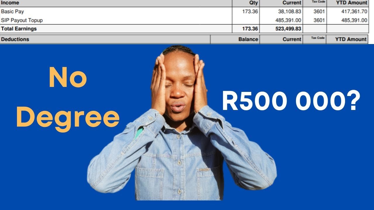 High Earning Jobs with NO DEGREE I Average Monthly Salaries in South Africa
