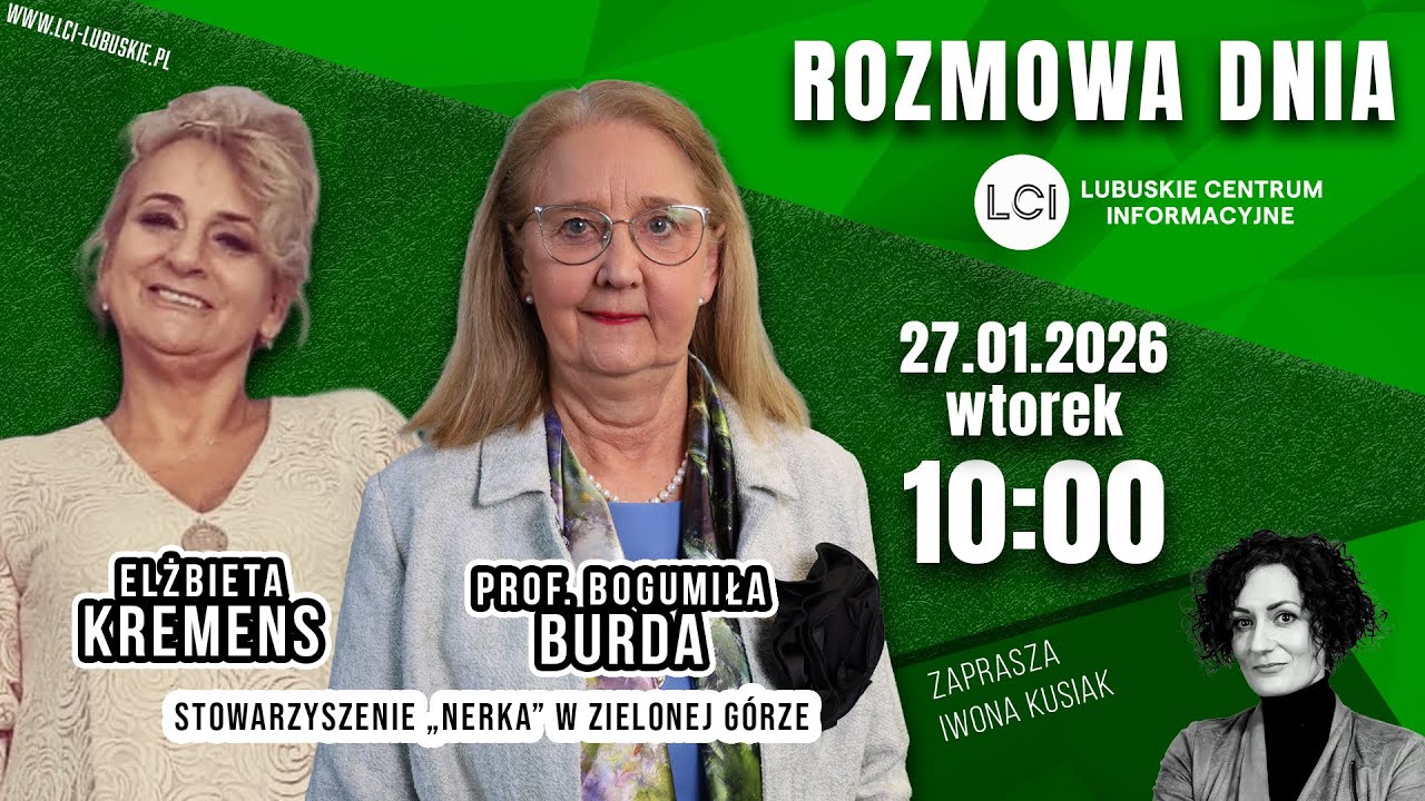 PROF. BOGUMIŁA BURDA I ELŻBIETA KREMENS - ROZMOWA DNIA