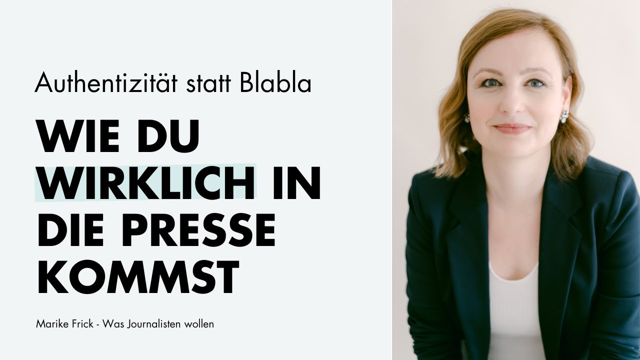 Authentische Pressearbeit: So wirst du zum Presse-Liebling!