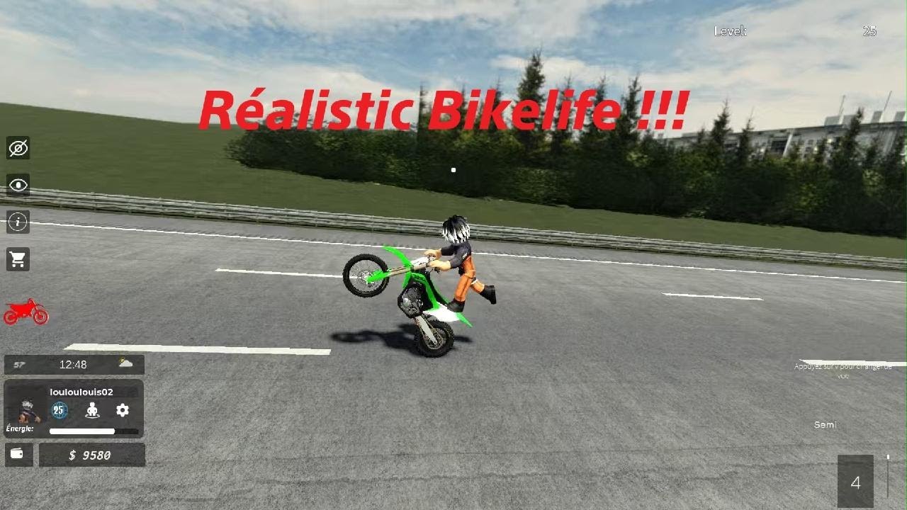 partie 2 sur realistic bikelife