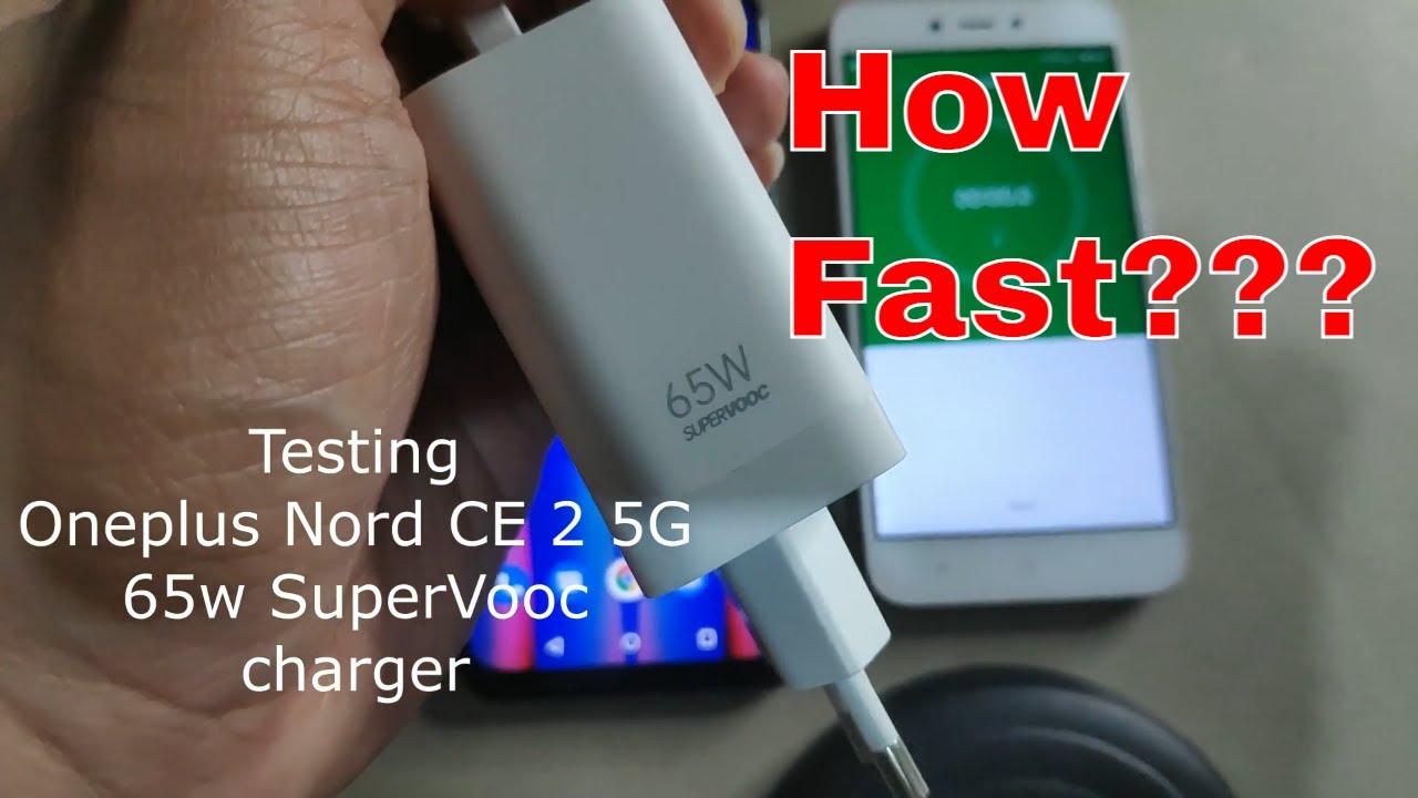 Oneplus Nord CE 2 5G charging speed test