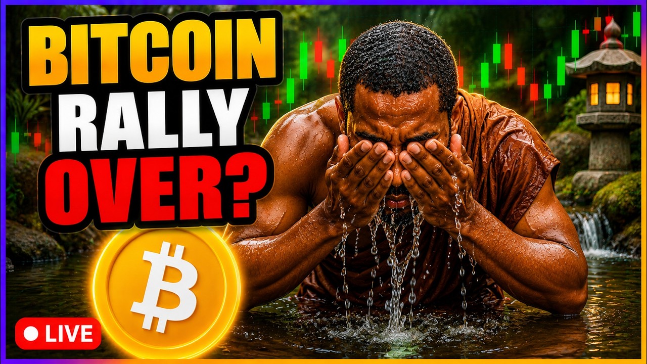 Is The Bitcoin Rally Over? Live Trading BTC XAU Gold