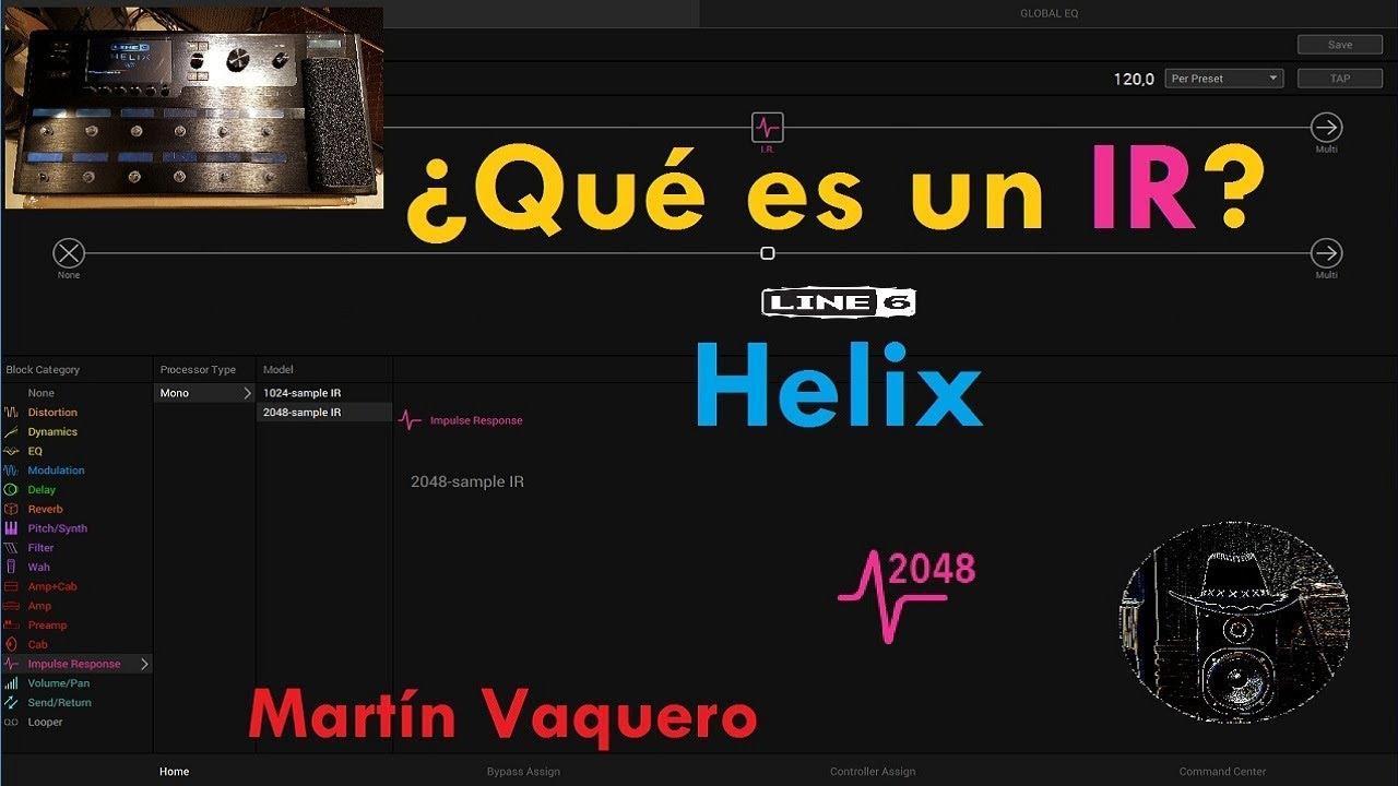 Tutorial Impulse Response (IR) - Line 6 Helix