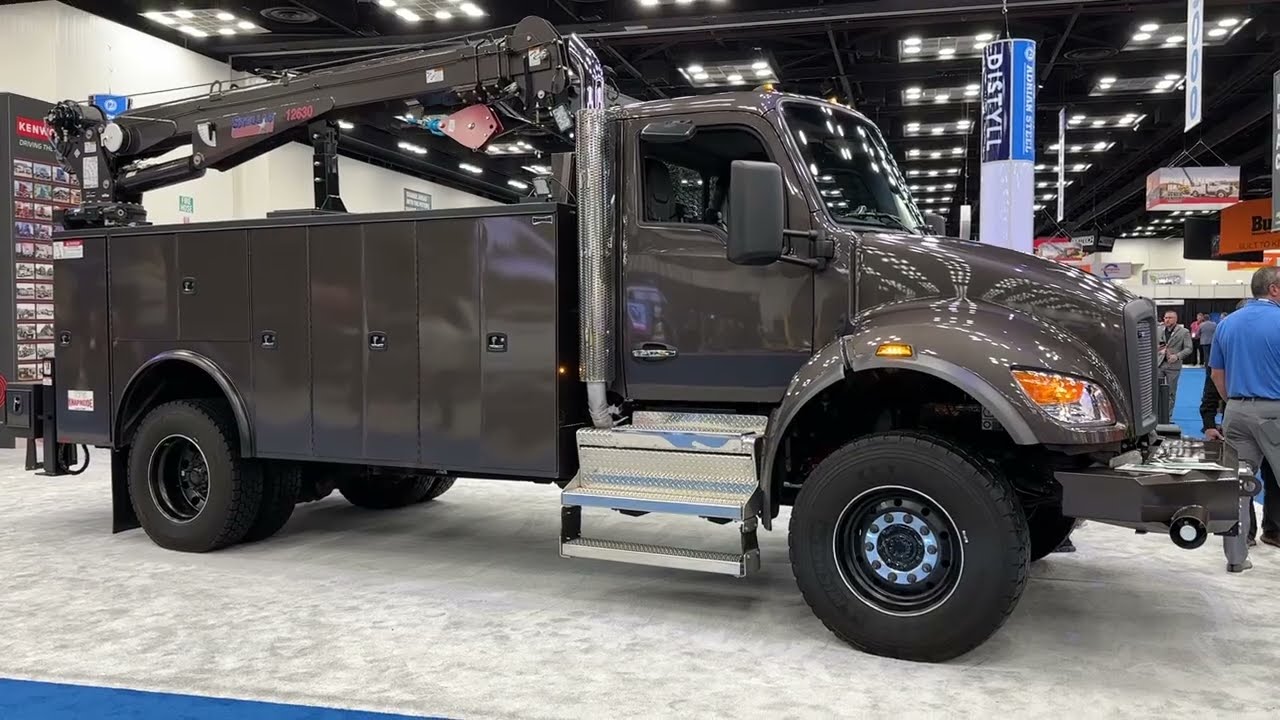 2023 Kenworth T380 with Knapheide Service Body Crane