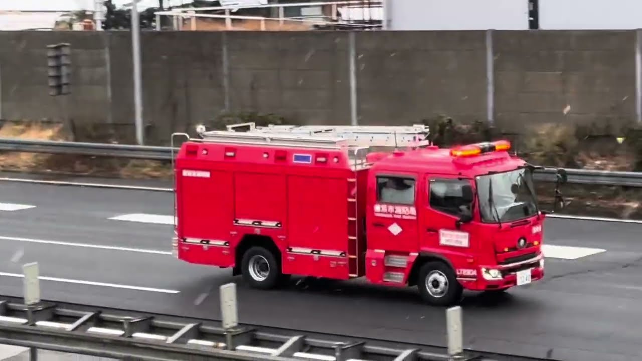 岩手県大船渡市山林火災へ出動 緊急消防援助隊神奈川県大隊