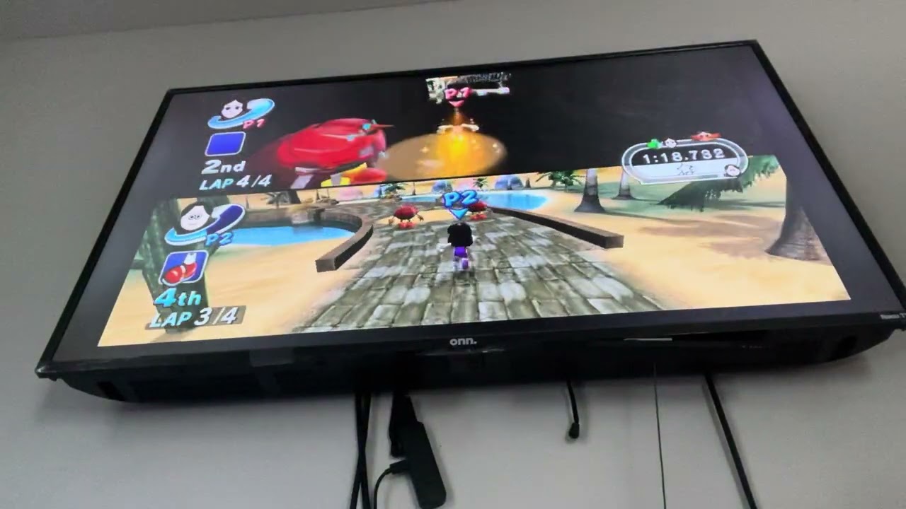 Mario & Sonic at the Olympic Games - Wendy Testaburger Loses To Marissa in Dream Race