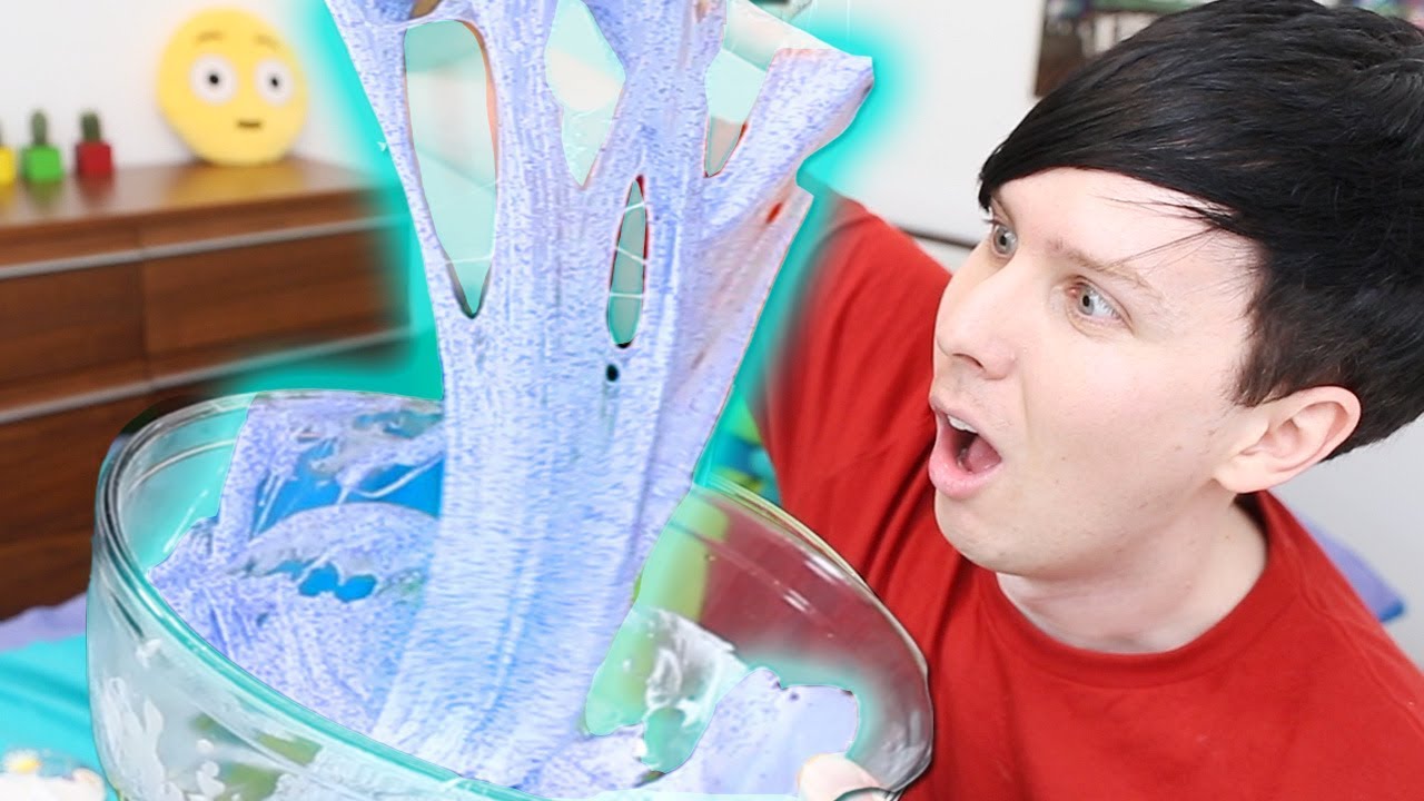 DIY СВЕТЯЩИЙСЯ В ТЕМНОТЕ МЯГКИЙ СЛАЙМ!