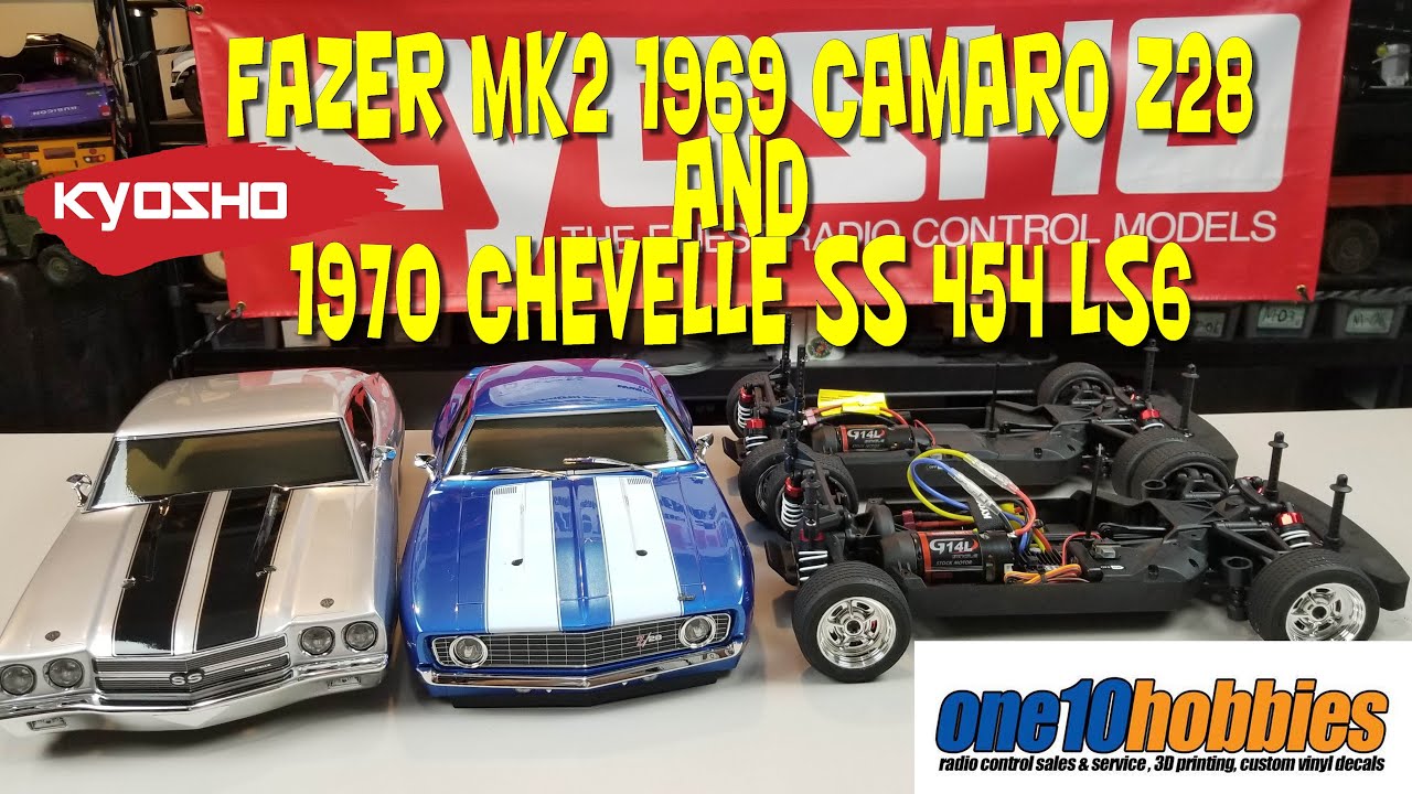 Kyosho Fazer MK2 1969 Camaro Z28 and 1970 Chevelle SS 454 lLS6 - Review and thought