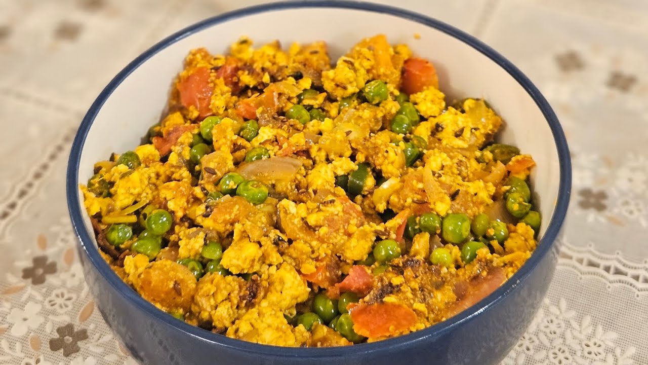 Quick paneer Bhurji Recipe 