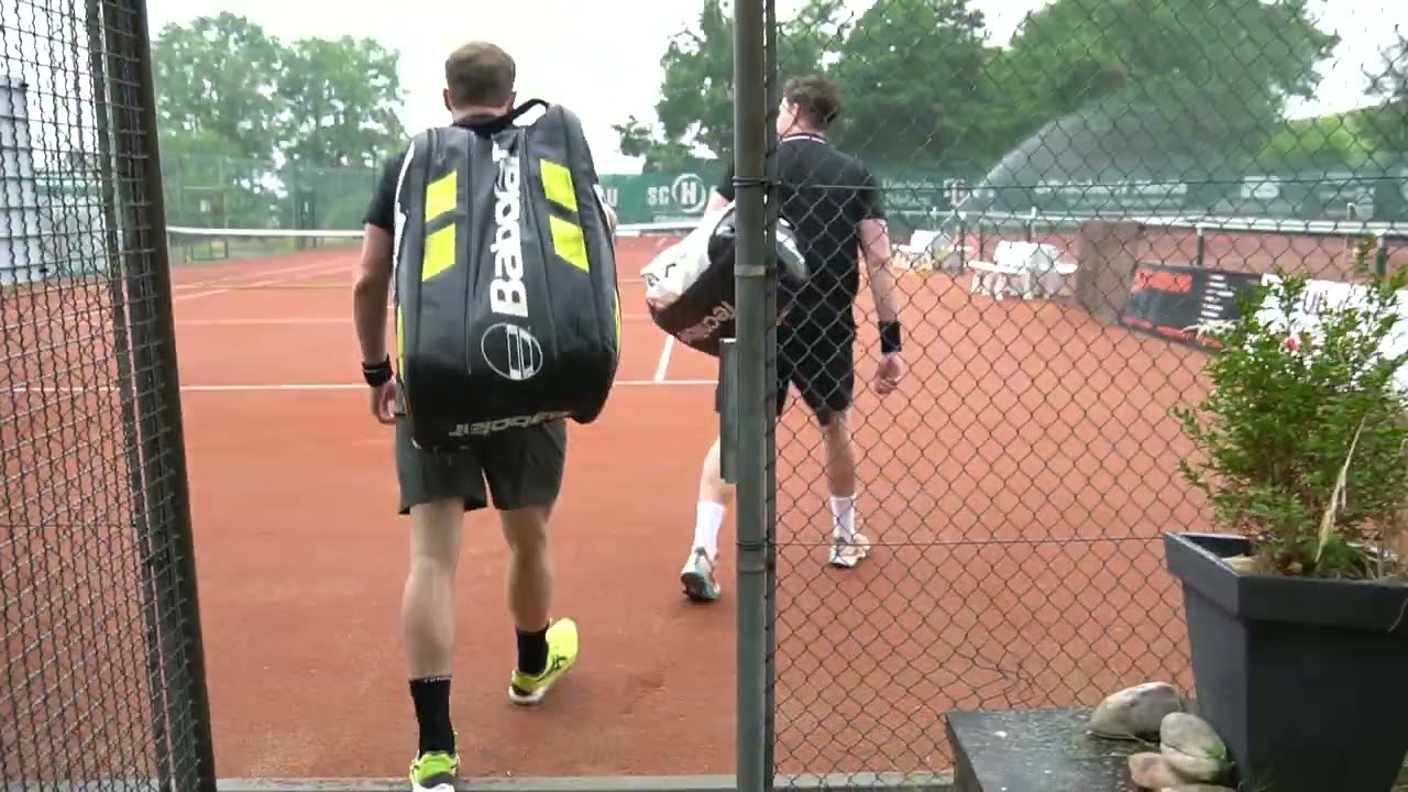 TuS Ferndorf Tennisabteilung: Einweihung der neuen Allwetterplätze
