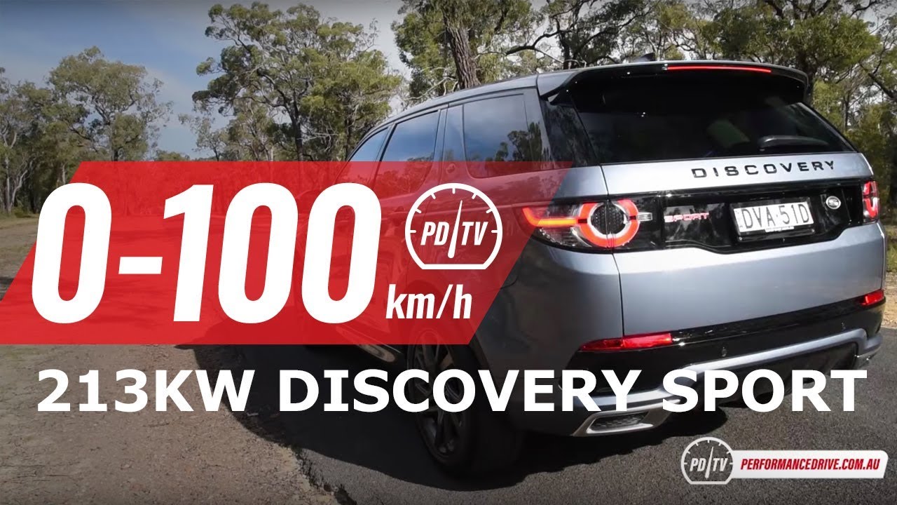 2018 Land Rover Discovery Sport Si4 (213kW) 0-100km/h & engine sound
