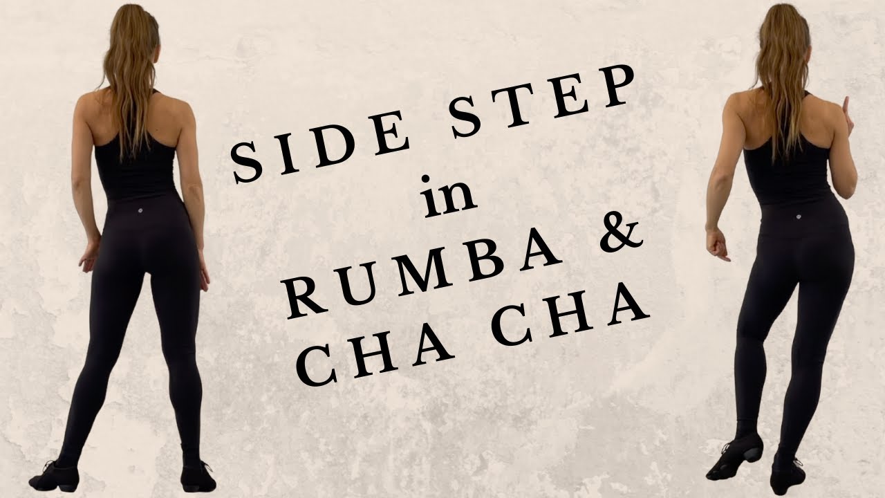 The Side Step in Rumba & Cha Cha || Danced in Basic Steps & Advanced Steps || Latin Dance Tutorial