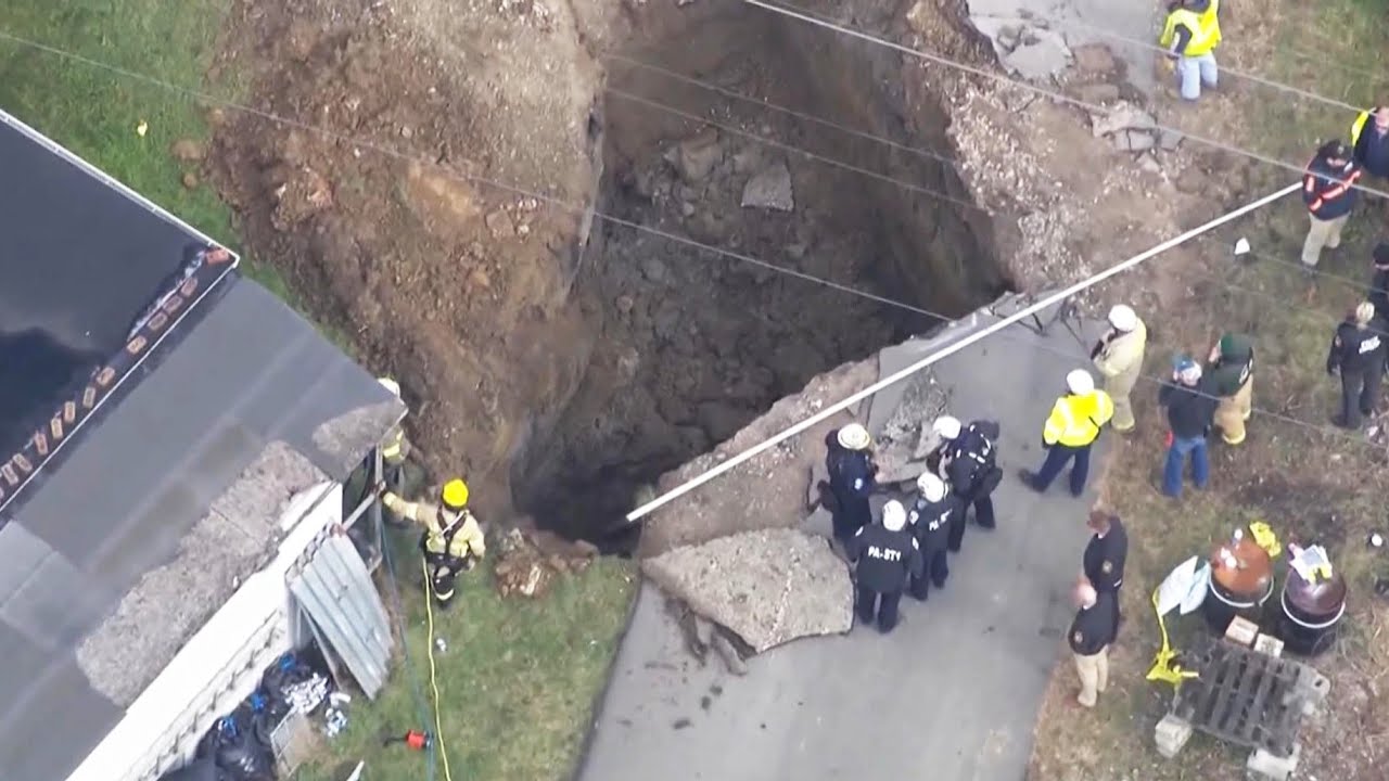 Search for grandmother who may have fallen into sinkhole looking for her cat