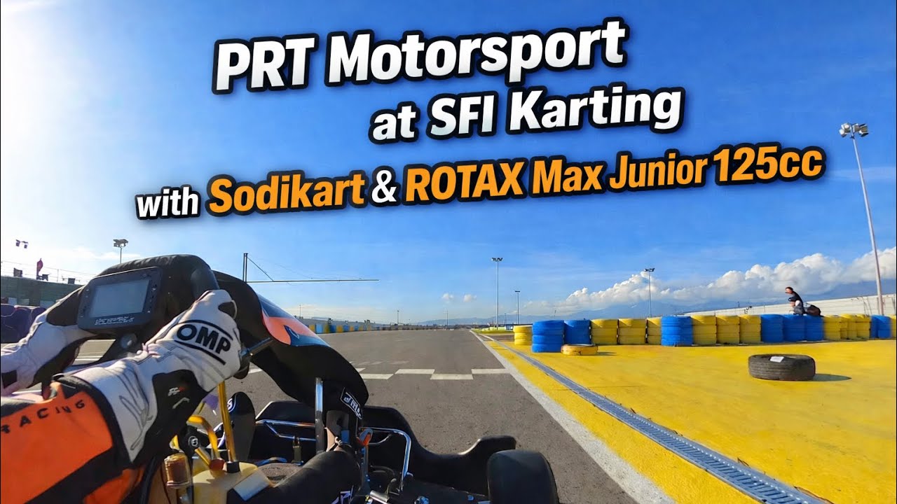 SFI Karting with Sodikart & Rotax Max Junior 125cc @prtmotorsport 