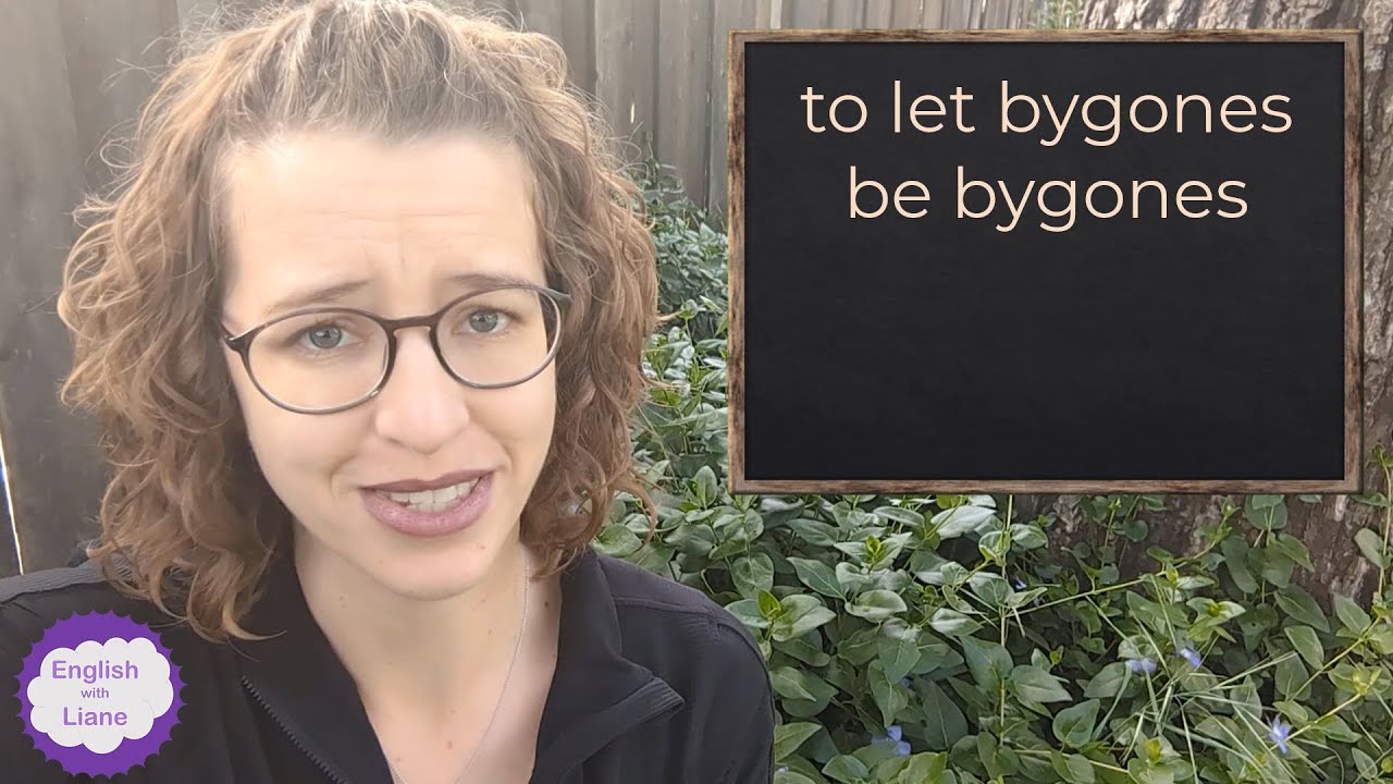 Idiom - to let bygones be bygones