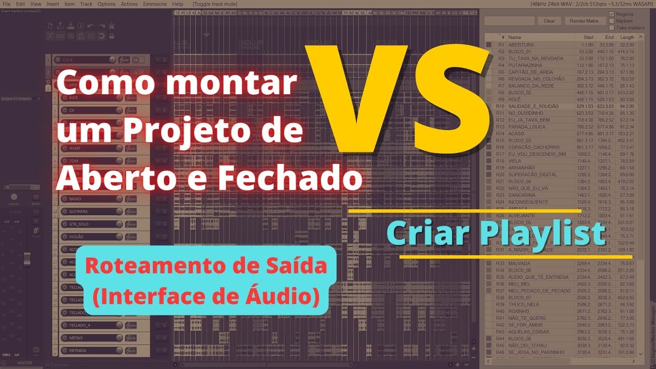 Diferenças entre projetos de VS aberto e fechado