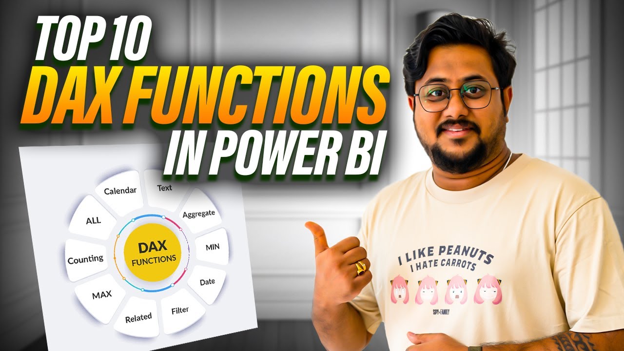 10 лучших функций Power BI DAX | Вопросы на собеседованиях 2024 г.