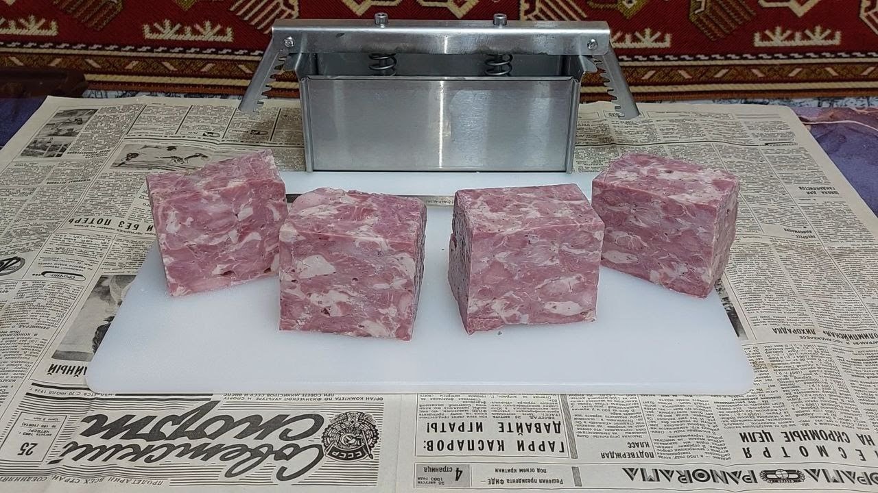 Простой рецепт,как приготовить домашнюю ветчину сувид