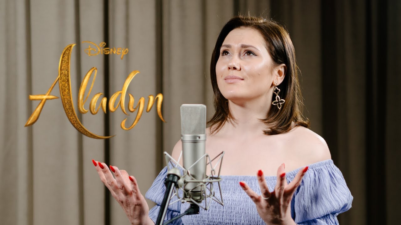 Natalia Bartkowska - Milczeć (Aladyn), Speechless (Aladdin), Polish version cover, Disney