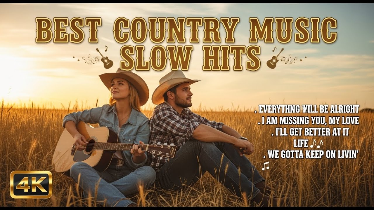 🎸 “Best Country Slow Hits 4K 💔 – You Won’t Stop Listening!”