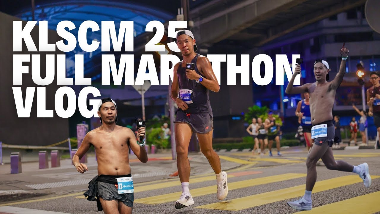 Видеоблог о марафоне KLSCM 2025 — день гонки, 3:23:04