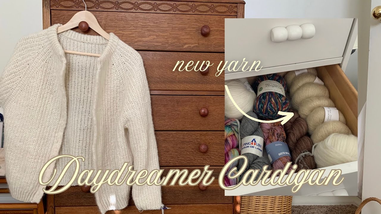 January Makes So Far, WIPs & Acquisitions | Cozy Knitting Podcast ft. Daydreamer Cardigan