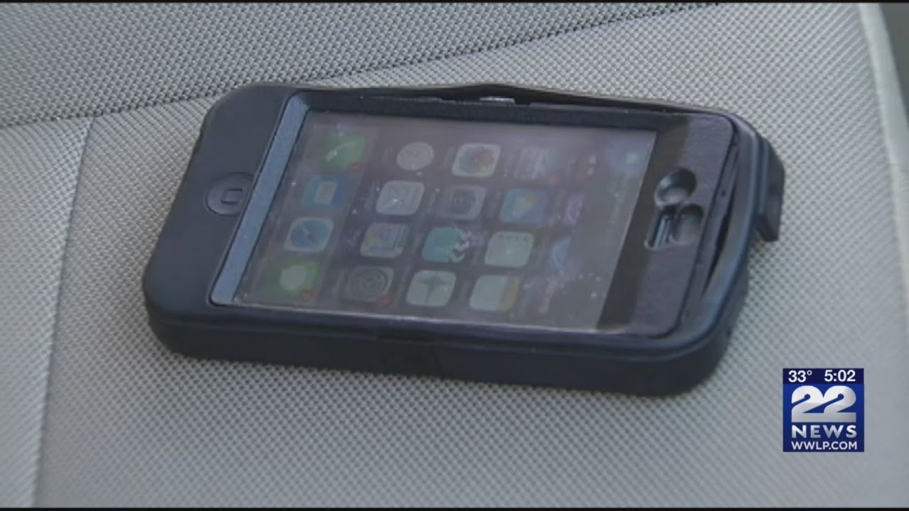 What happens when the hands-free driving law is enforced?
