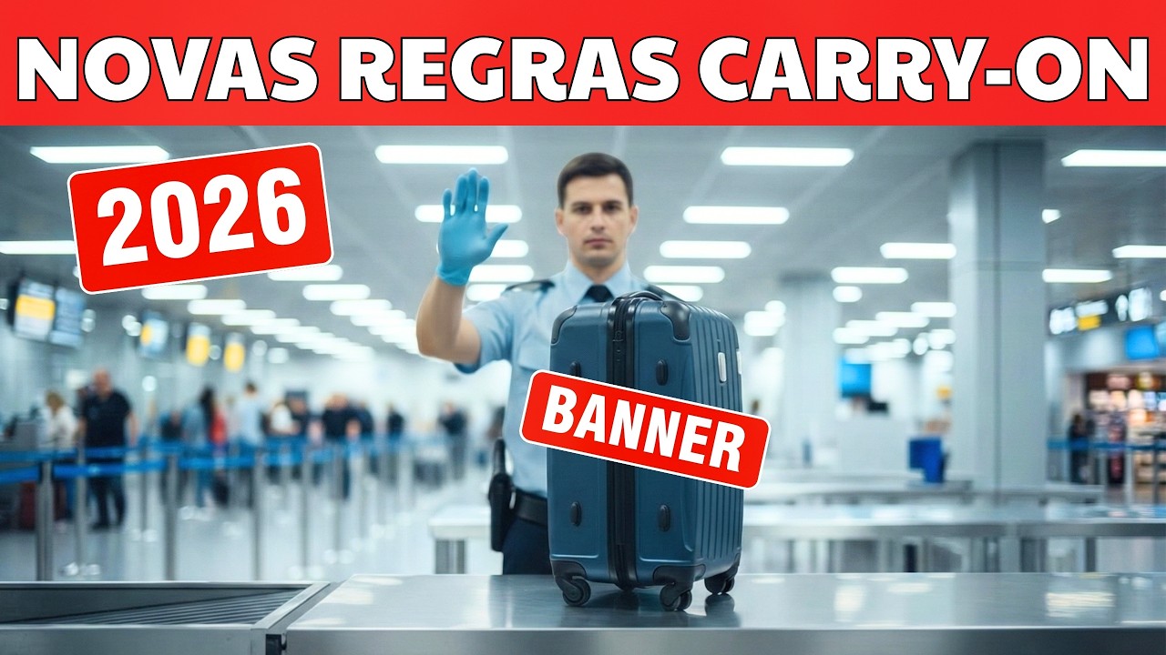 Novas Regras de Bagagem de Mão para 2026 (Não Seja Pego pela TSA!)