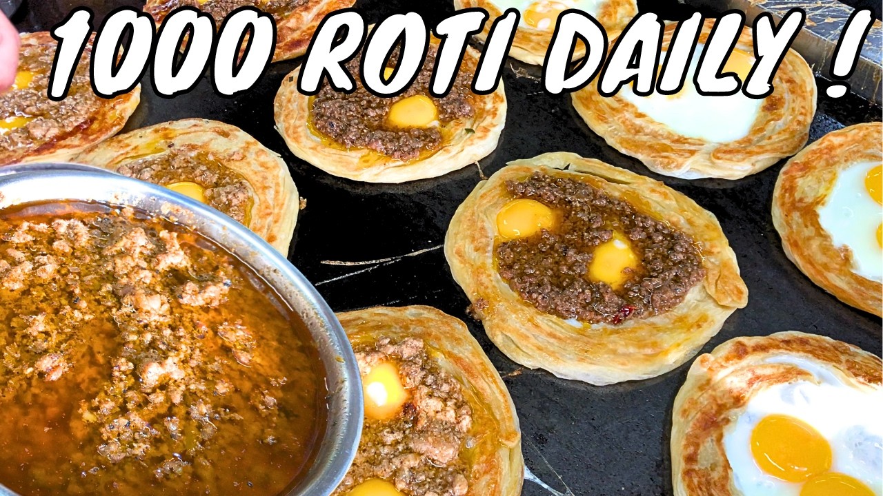Ежедневно продаётся 1000 буханок хлеба 😱 | Хлеб Bird Nest | Лучший малайзийский завтрак 🇲🇾✨