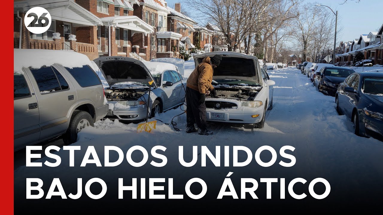 🇺🇸 ASÍ ESTÁ EEUU | En esta Megatormenta ártica