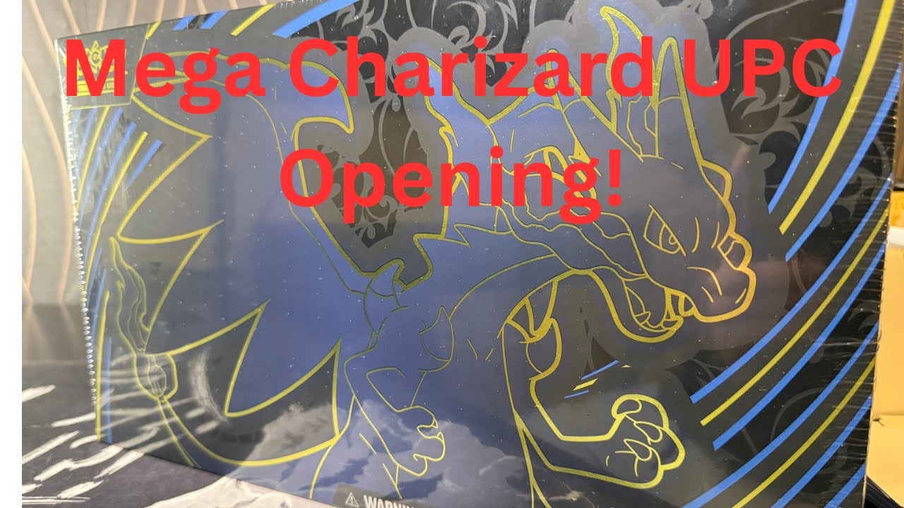 Mega charizard UPC opening
