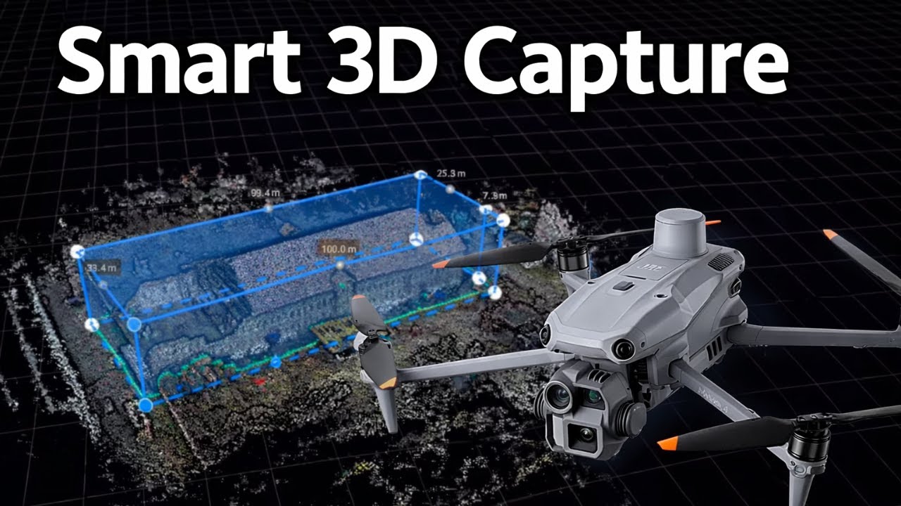 How To Autonomously Create A 3D Model Of A Building Using | DJI Matrice 4E & Smart 3D Capture